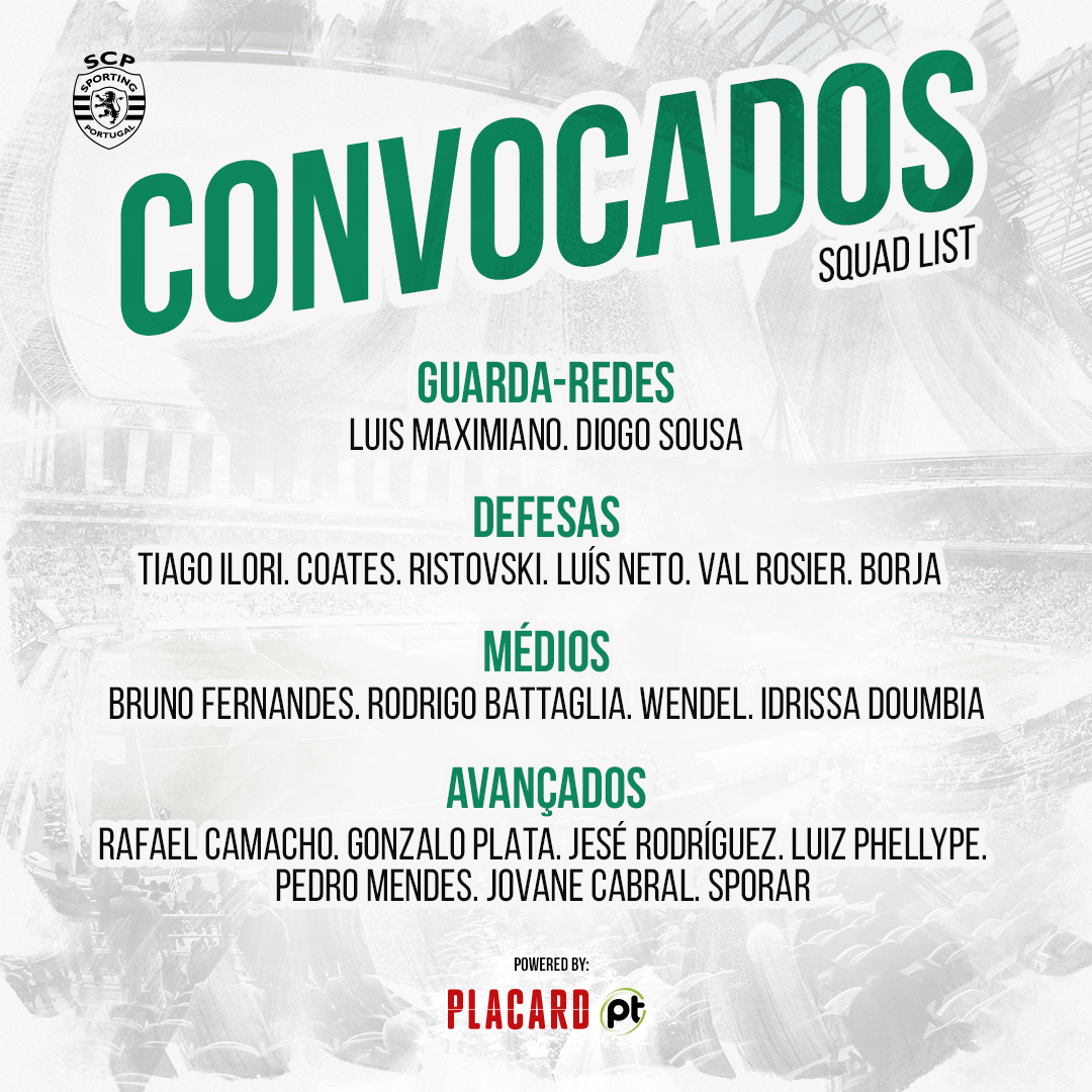 Bruno Fernandes has been named in Sporting CP's matchday squad to face Maritimo - Bóng Đá