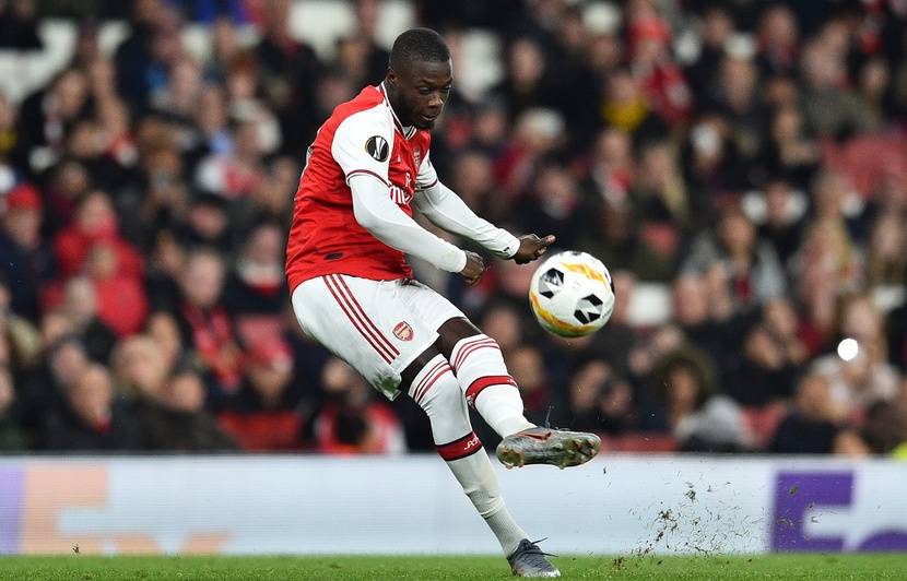 Nicolas Pepe replies 'honestly...nobody' when asked who his toughest opponent has been - Bóng Đá