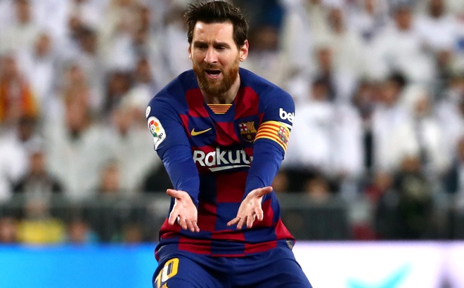 Chùm ảnh Messi ở El Clasico - Bóng Đá