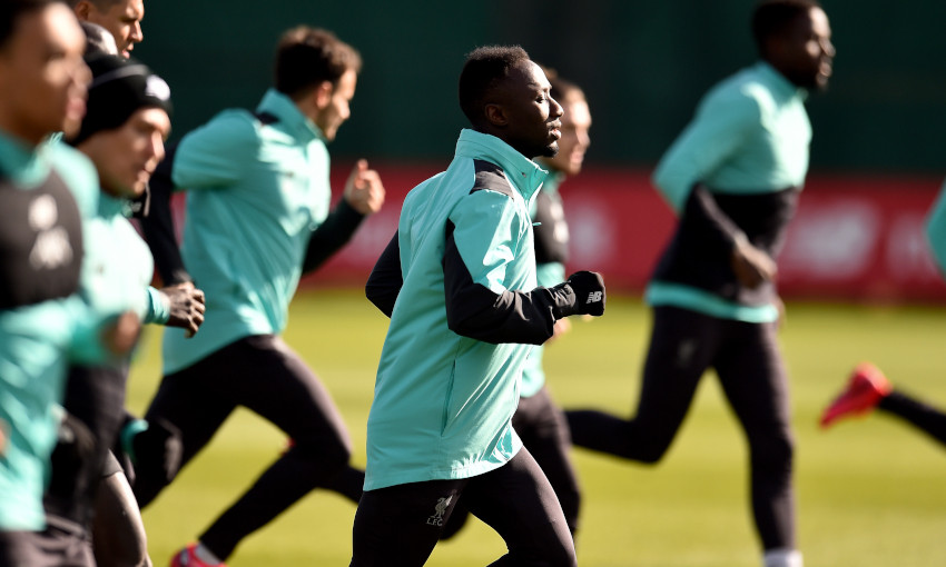 Ảnh tập: Naby Keita has returned to Liverpool training. - Bóng Đá