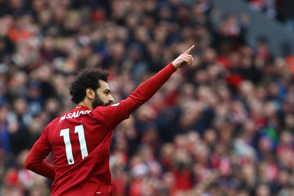 Mohamed Salah breaks all-time Liverpool scoring record with Bournemouth goal - Bóng Đá