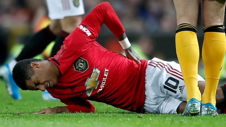 Marcus Rashford: Manchester United forward making progress after back injury - Bóng Đá