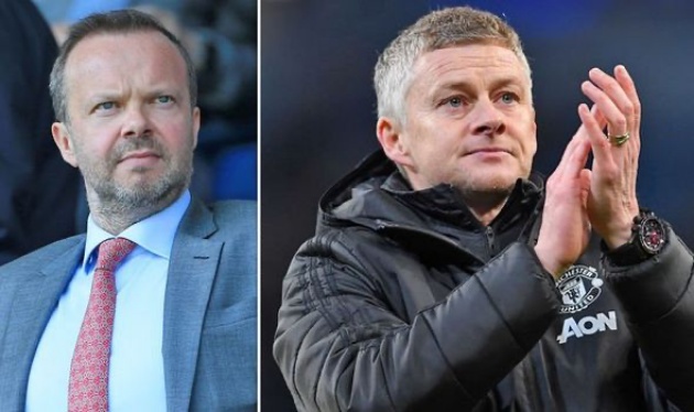 Man Utd duo Ole Gunnar Solskjaer and Ed Woodward in agreement on transfer target - Bóng Đá