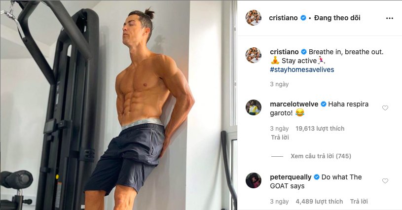 Cristiano Ronaldo warned he has ‘no privileges’ while in coronavirus lockdown as images emerge of him secretly training - Bóng Đá