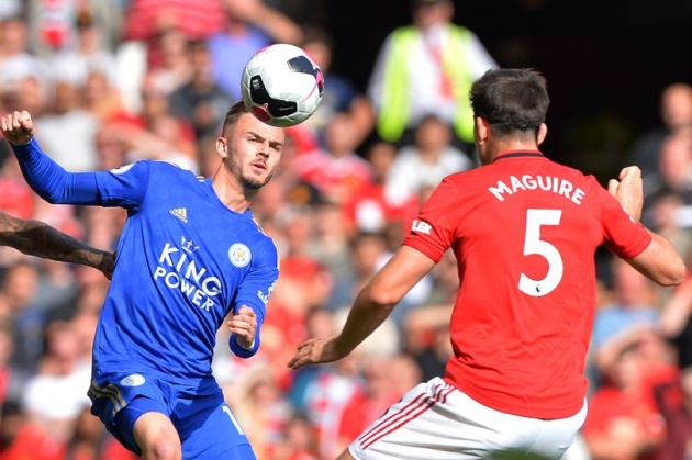 Manchester United and Leicester City could finish inside top four and still miss out on Champions League football - Bóng Đá