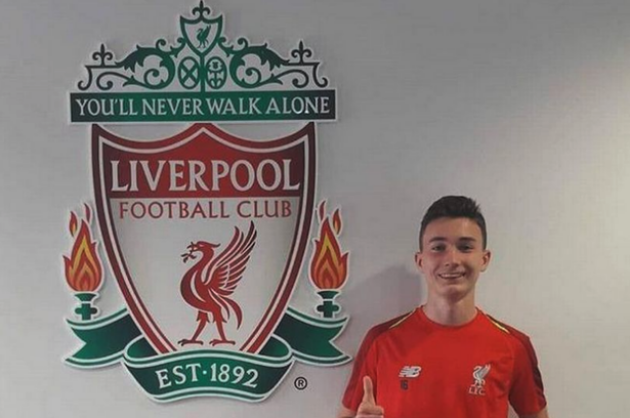 Mateusz Musialowski - Liverpool complete transfer as new signing pictured at training ground - Bóng Đá