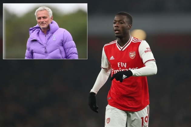 Jose Mourinho proven right about Nicolas Pepe 12 months on from Arsenal transfer - Bóng Đá