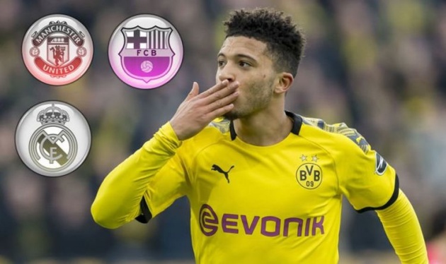 Real Madrid and Barcelona 'could enter the race for Jadon Sancho next year'  - Bóng Đá