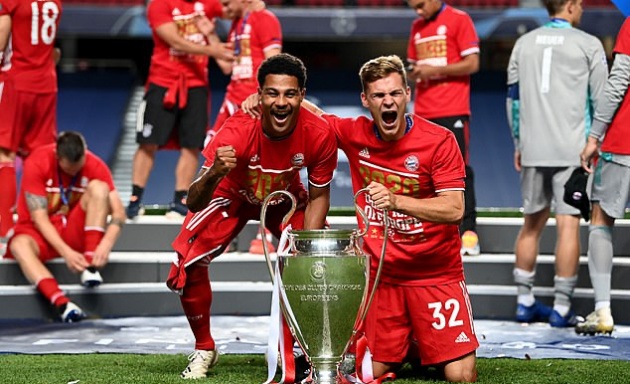 Serge Gnabry reflects on incredible rise from Arsenal flop to Champions League winner as he heaps praise on 'king' Coman for securing victory - Bóng Đá
