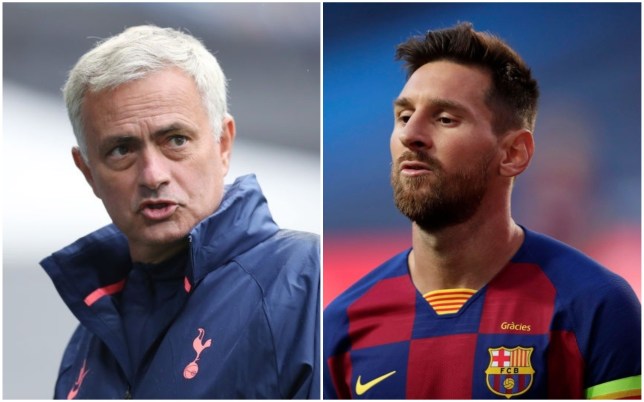 Jose Mourinho aims dig at Manchester City for attempting to sign Lionel Messi - Bóng Đá