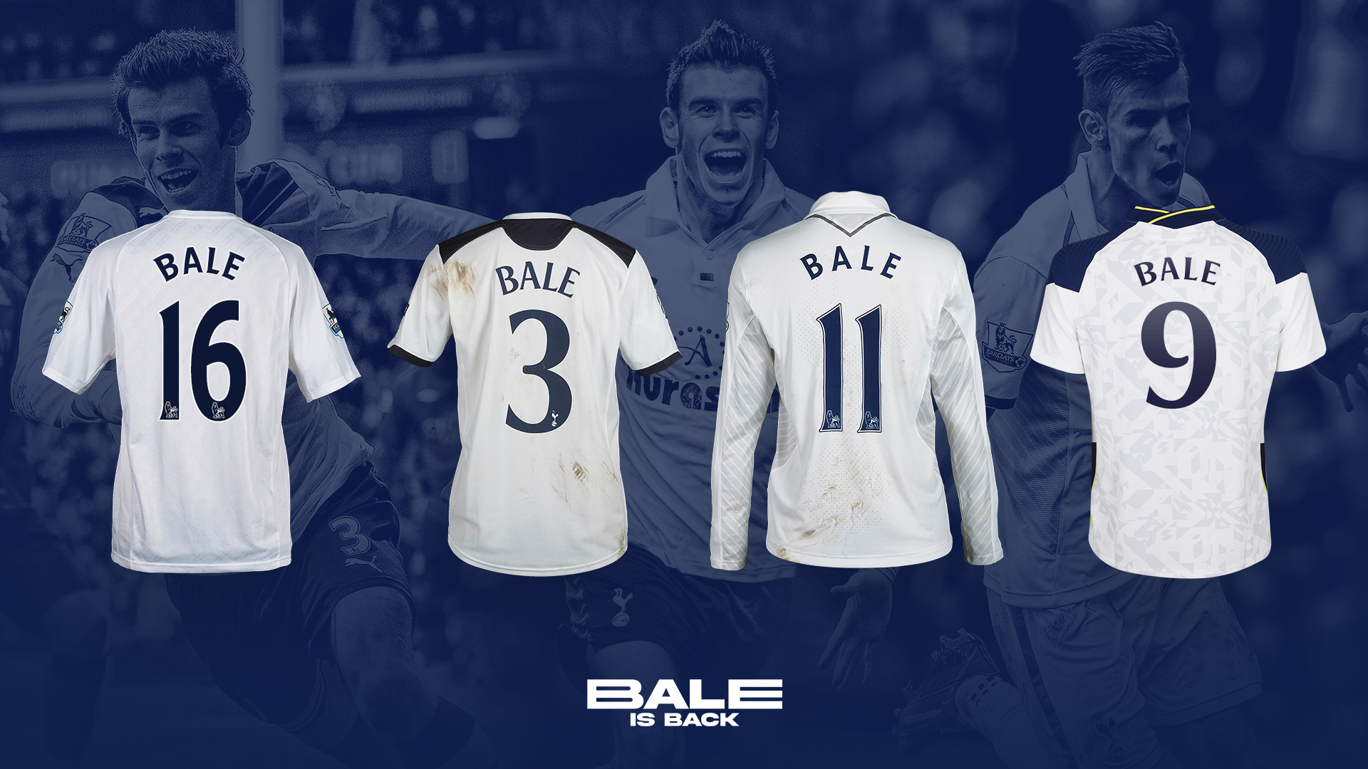 Tái xuất Premier League, Gareth Bale khoác số áo lạ ở Tottenham - Bóng Đá