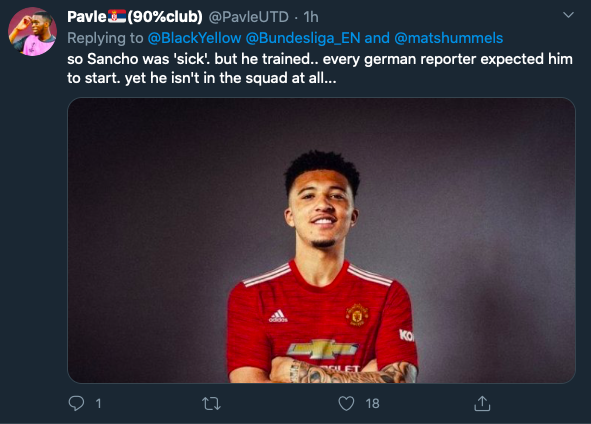 'Inevitable' - Manchester United fans have new Jadon Sancho transfer theory - Bóng Đá