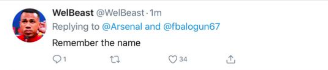 'Better than Firmino!' - Arsenal fans go nuts after Mikel Arteta's Folarin Balogun decision - Bóng Đá
