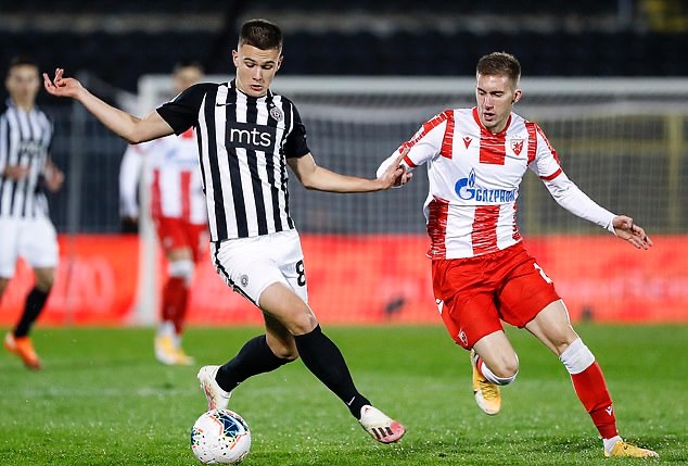 Man City beat Manchester United to the signing of teenage wonderkid Filip Stevanovic from Partizan Belgrade - Bóng Đá