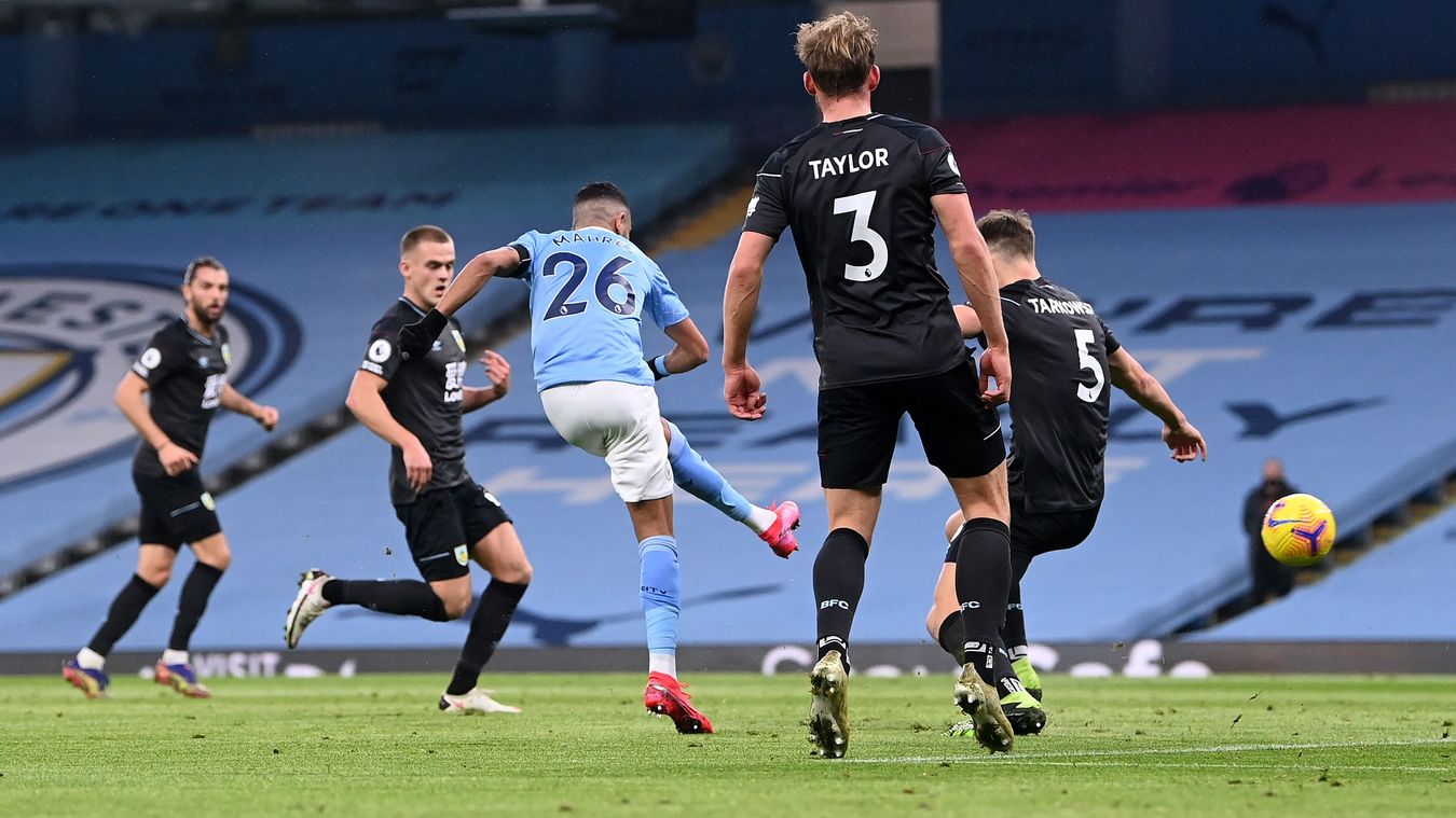 Mahrez lập hattrick, Man City tàn sát Burnley không thương tiếc - Bóng Đá