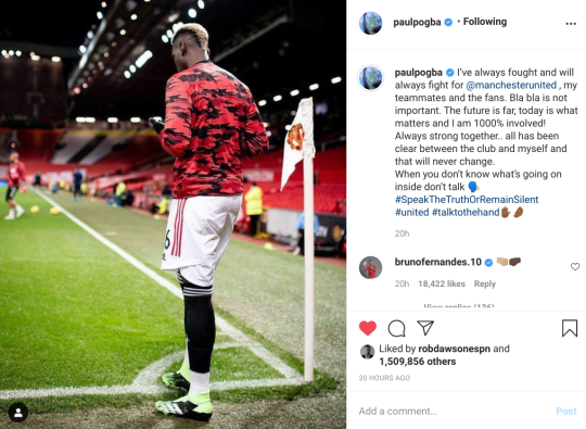 Bruno Fernandes backs Paul Pogba after midfielder reaffirms commitment to Manchester United - Bóng Đá