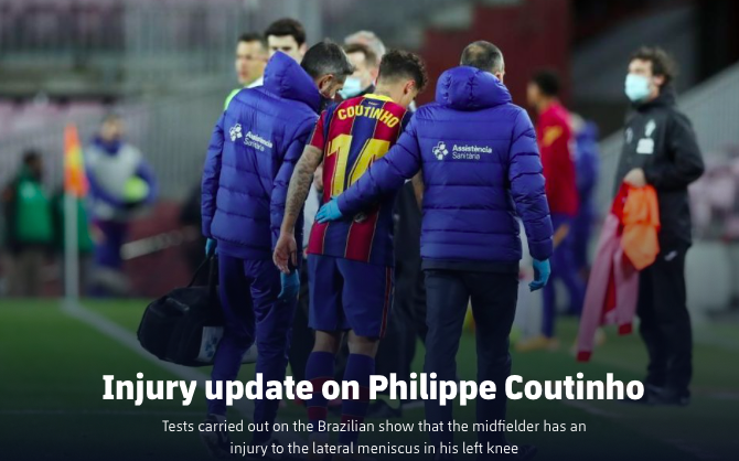 CHÍNH THỨC! Barcelona ra thông báo quan trọng về Coutinho