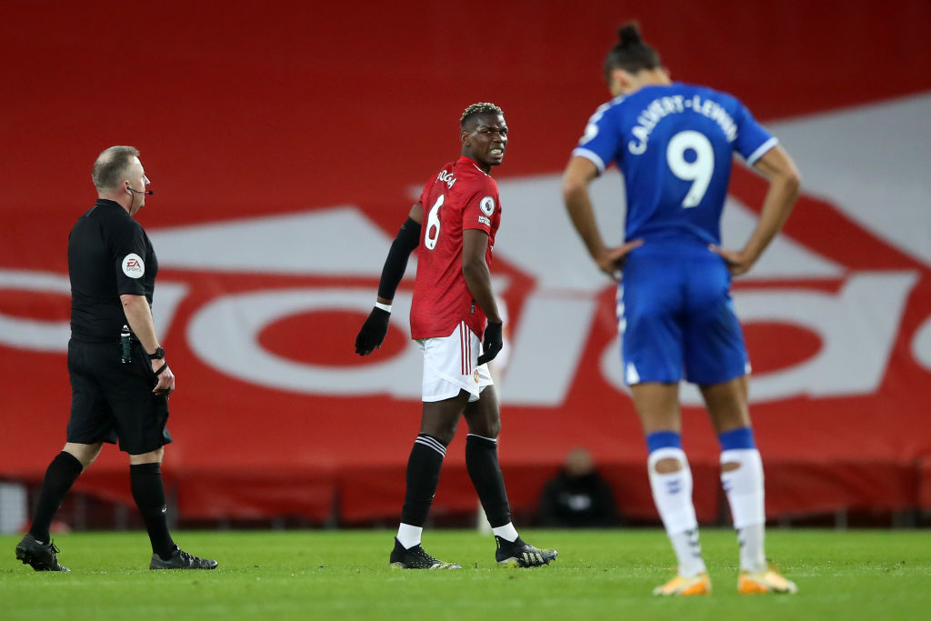 Pogba chấn thương.