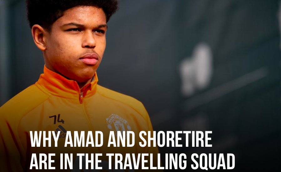 Ole Gunnar Solskjaer says Manchester United youngsters Amad and Shola Shoretire are “there to make an impact” - Bóng Đá
