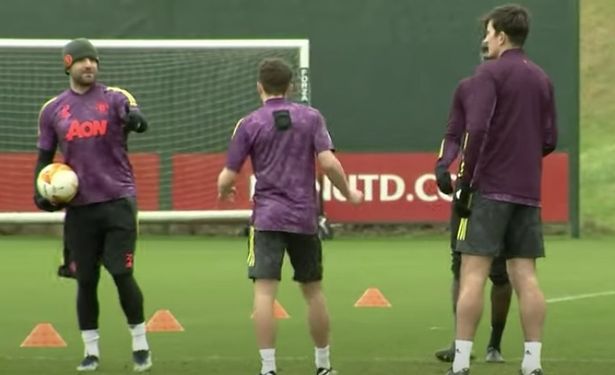 Luke Shaw and Harry Maguire's training ground spat after Dan James dispute - Bóng Đá