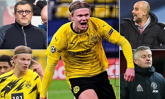 Man Utd 'priced out' of Erling Haaland transfer as Man City lead race for Dortmund striker - Bóng Đá