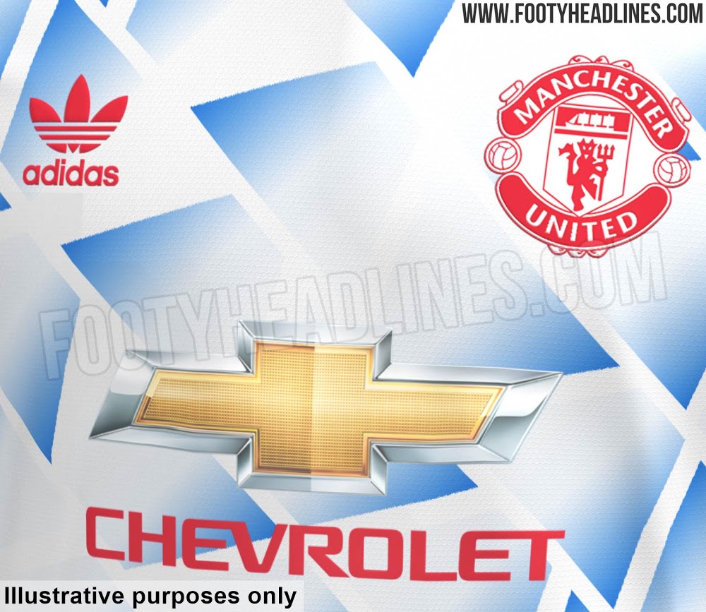 Áo đấu rò rỉ của đội chủ sân Old Trafford.