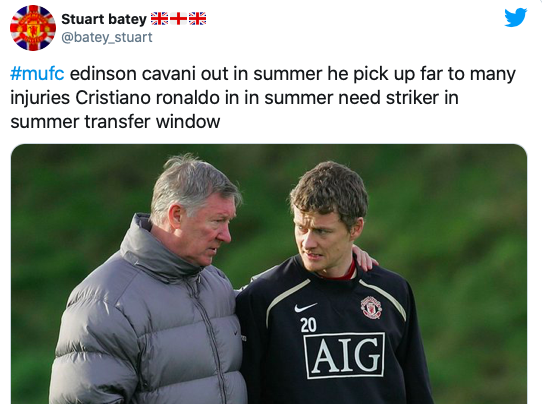 Man Utd fans hope Edinson Cavani is released after latest injury setback - Bóng Đá