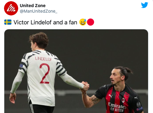 Victor Lindelof - Loads of fans praise underrated Man United star after immaculate showing vs AC Milan - Bóng Đá