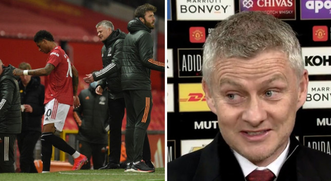 Ole Gunnar Solskjaer confirms new Marcus Rashford injury concern after Manchester United beat Brighton - Bóng Đá