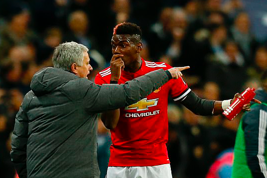 Jose Mourinho hits back at Paul Pogba by insisting he 'could not care less about what he says'  - Bóng Đá