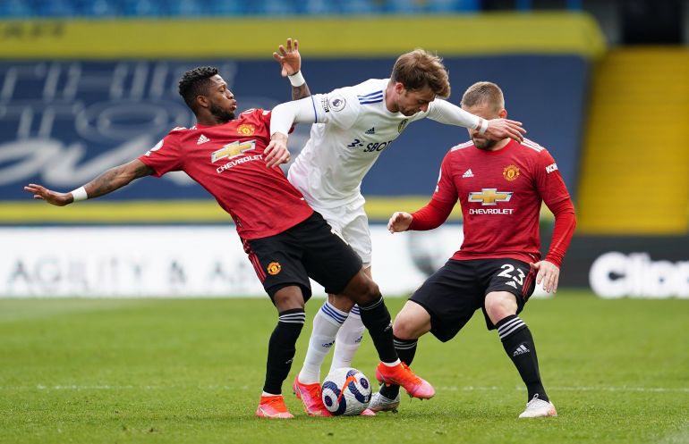 ‘Stop playing these 3 trash players’ – These Man United fans call for changes after lax first-half against rivals Leeds - Bóng Đá