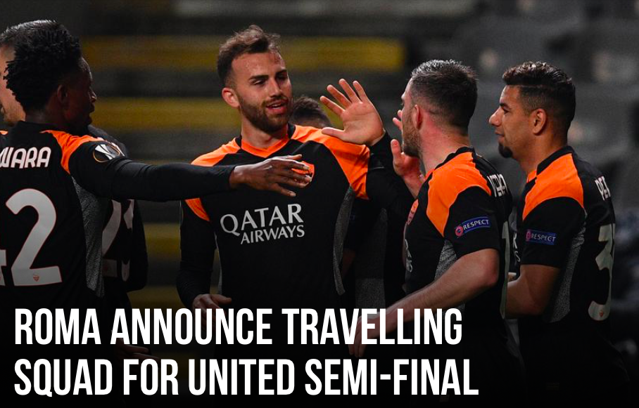 AS Roma mất 4 trụ cột trước trận đấu gặp Quỷ đỏ