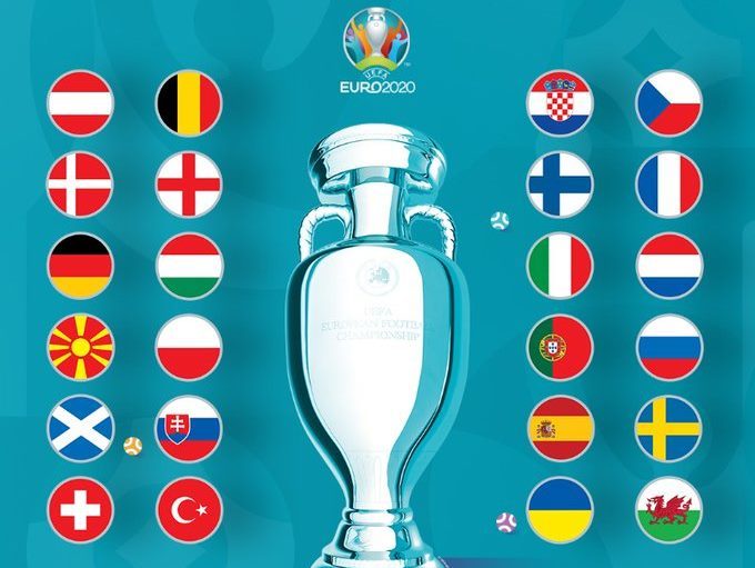 Lịch thi đấu VCK EURO 2020 - diễn ra từ ngày 12/6-12/7 - Bóng Đá