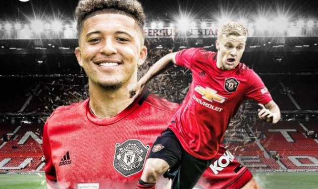 Sancho tới có thể mở ra cơ hội cho Van de Beek.