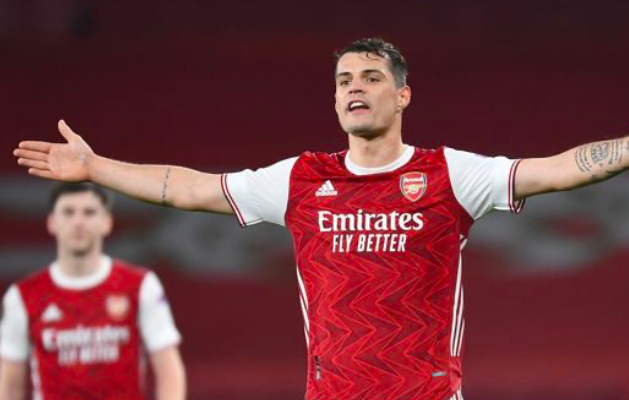 Granit Xhaka drops biggest hint yet he's leaving Arsenal with next club already lined up - Bóng Đá