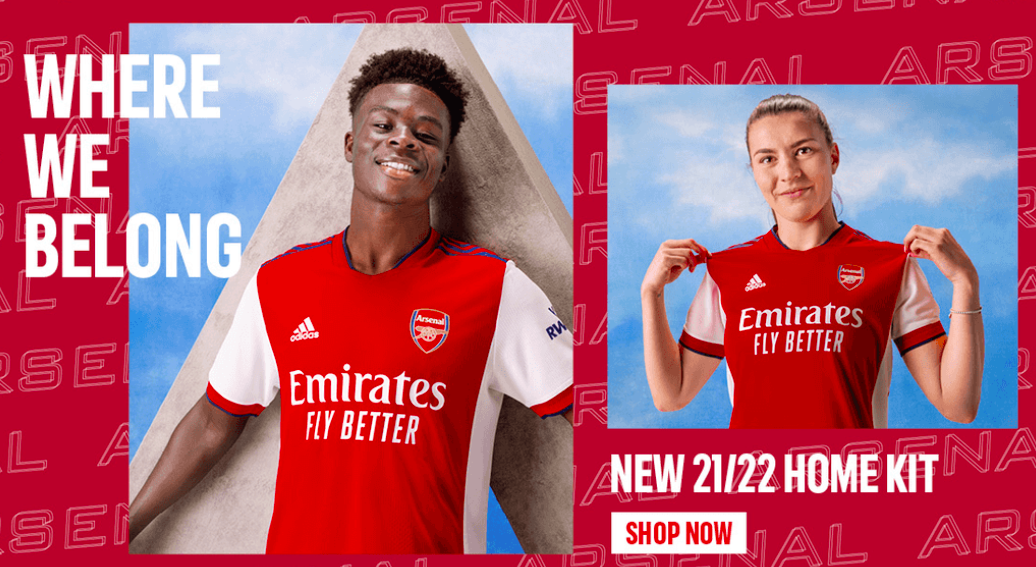 CHÍNH THỨC! Arsenal công bố áo đấu mới tuyệt đẹp - Bóng Đá
