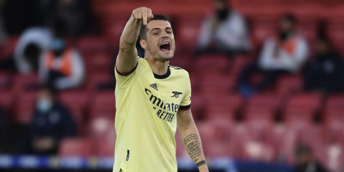 Granit Xhaka is back in training with Arsenal after it appears his move to Roma has fallen through. - Bóng đá Việt Nam