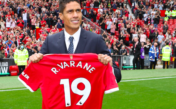 New Man Utd transfer signing Raphael Varane handed No.19 after Phil Jones REFUSED to give up his squad number - Bóng Đá