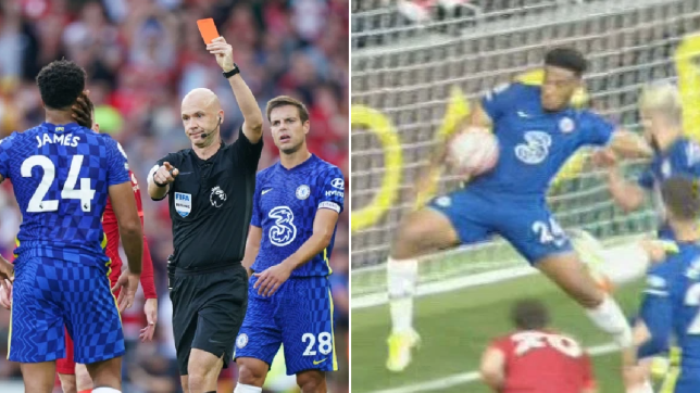Thomas Tuchel and Cesar Azpilicueta criticise referee over Chelsea’s ‘harsh’ red card vs Liverpool - Bóng Đá