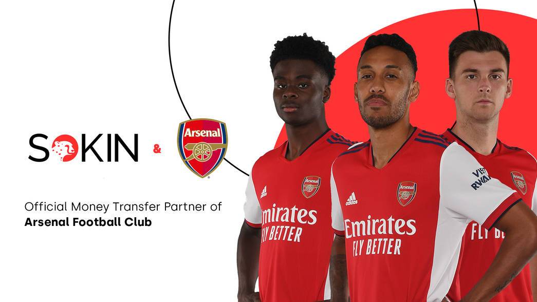 Arsenal sign new partnership agreement with Sokin - Bóng Đá