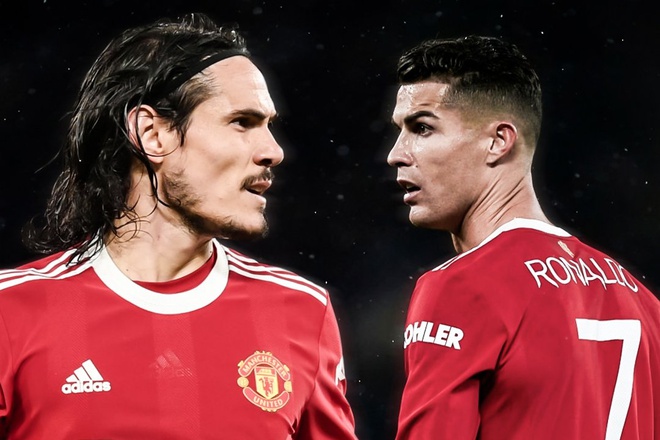 Cavani sẽ rời Man Utd sau sự trở lại của Ronaldo.