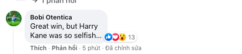 Một chiến thắng tuyệt vời nhưng Kane quá ích kỷ.