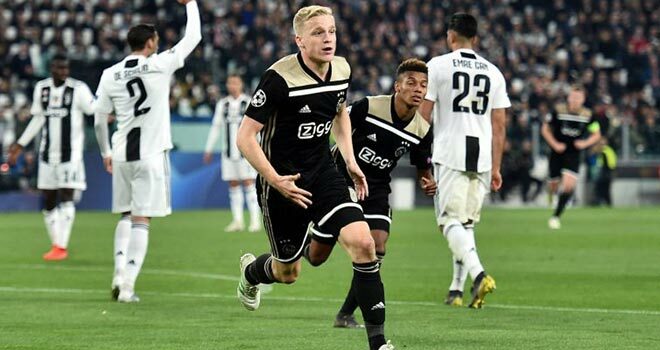 Van de Beek đẳng cấp, bùng nổ dữ dội trước khi tới Man Utd - Bóng Đá