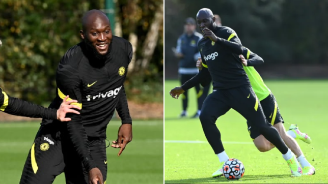 Romelu Lukaku takes part in Chelsea training after injury scare on international duty with Belgium - Bóng Đá