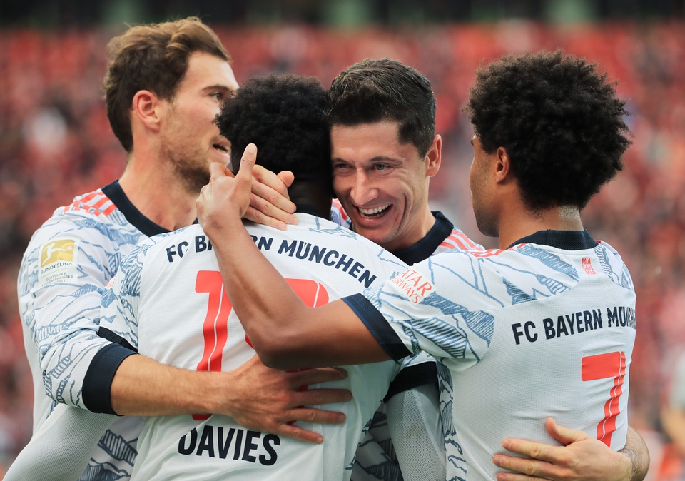 Hủy diệt đối thủ 5 bàn, Bayern Munich đạt cột mốc khủng - Bóng Đá