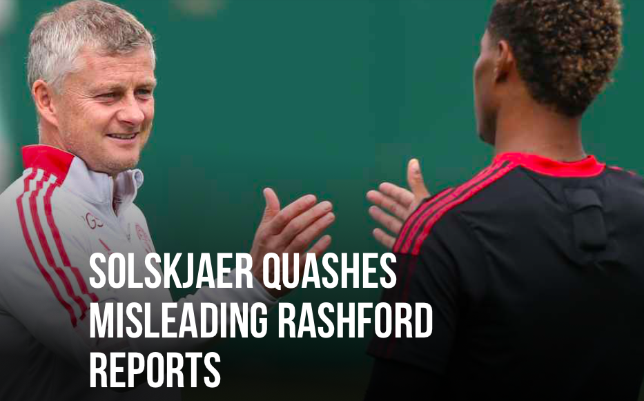 Ole Gunnar Solskjaer has quashed misleading reports that he wants Marcus Rashford to prioritise his football over the inspiring charity  - Bóng Đá