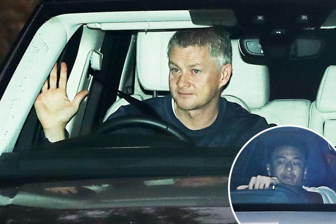 Solskjaer seen for first time since flying home to Norway as he returns to Man Utd training for Watford clash - Bóng Đá