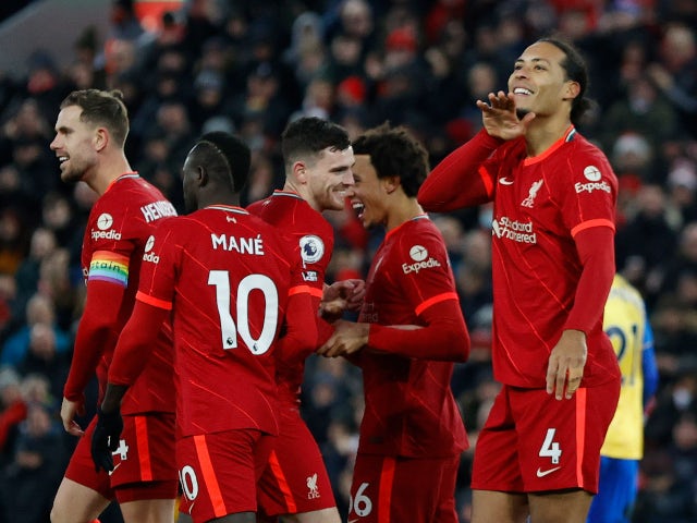Liverpool break all-time club goalscoring record in Southampton rout - Bóng Đá