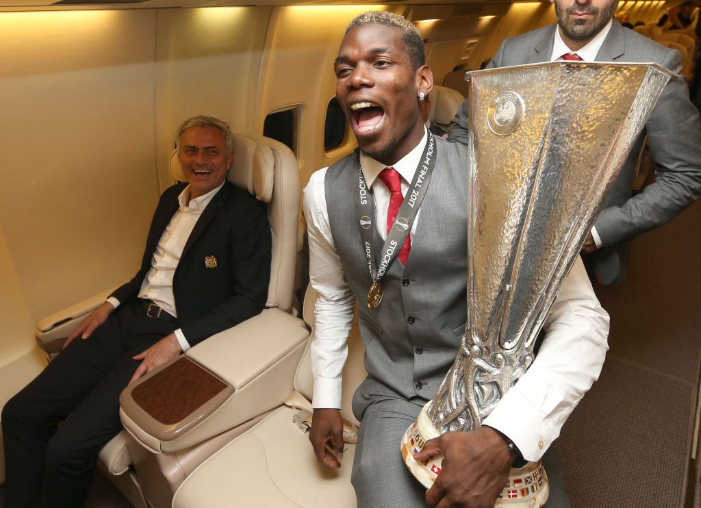 Pogba từng hạnh phúc với Mourinho.