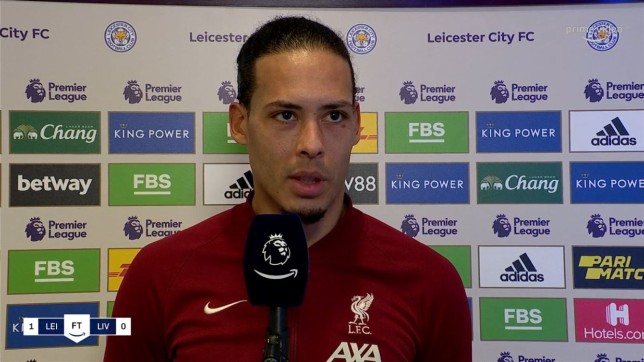 Virgil van Dijk criticises Liverpool attackers after Leicester City defeat - Bóng Đá
